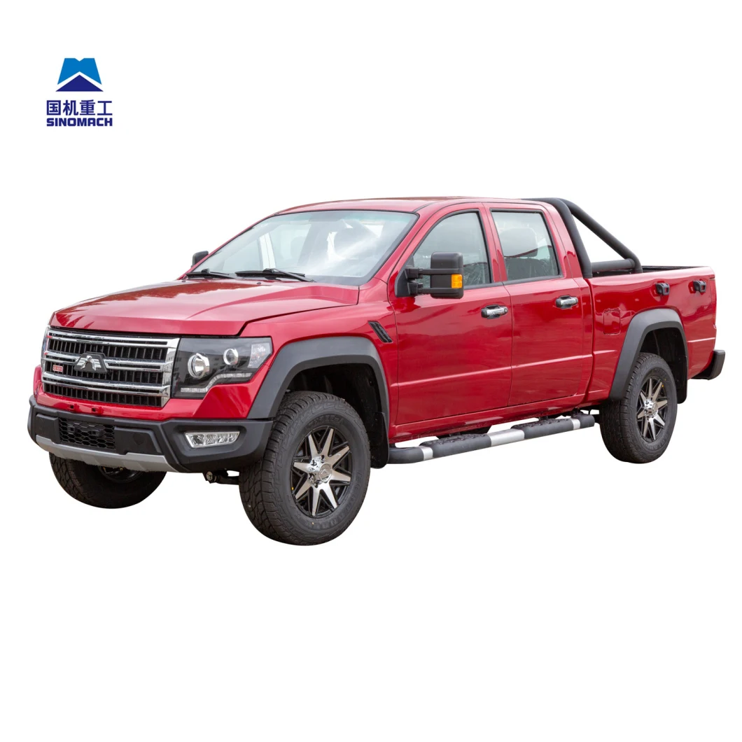 China Manufacture Sinomach Diesel 4*2 Pickup Truck Car with 5 Seats