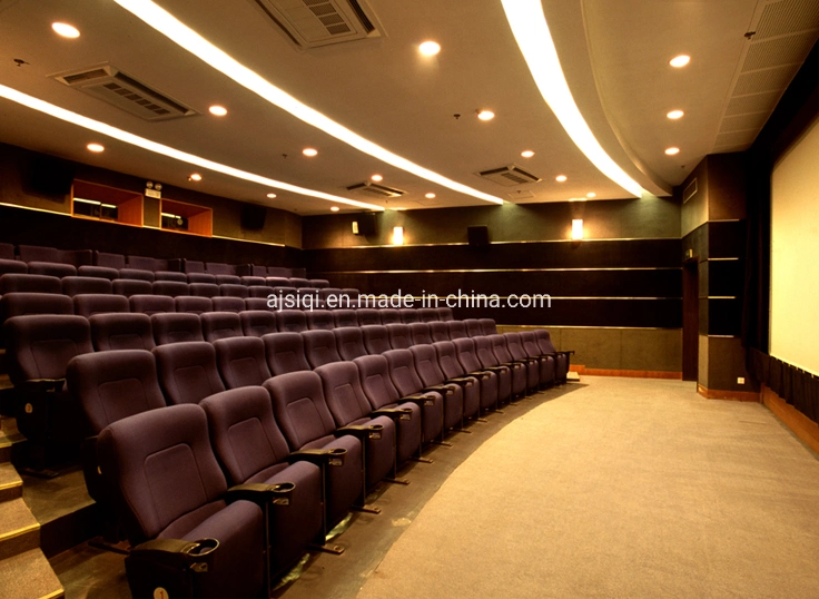 Ergonomic Cinema Movie Theater Hall Seat with Soft Cushion