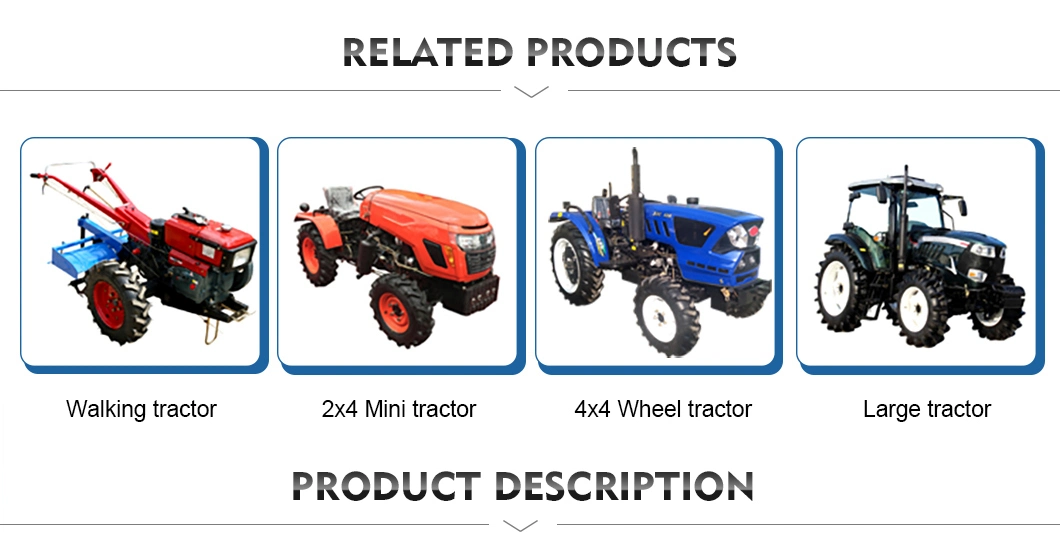 Accept Customized Tractor Attachments Mini Tractors Articulated Tractors Loader Mini Loader Tractor From China