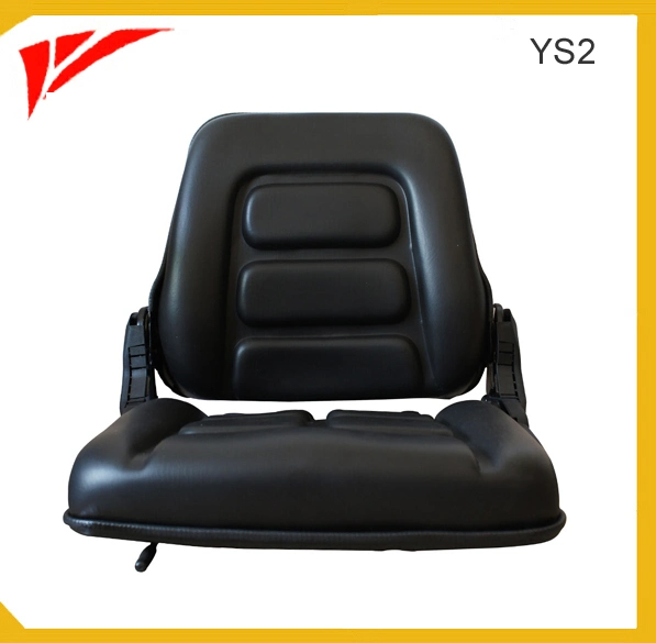 Hyundai Backhoe Loader Forklift Seat with Foldable Backrest