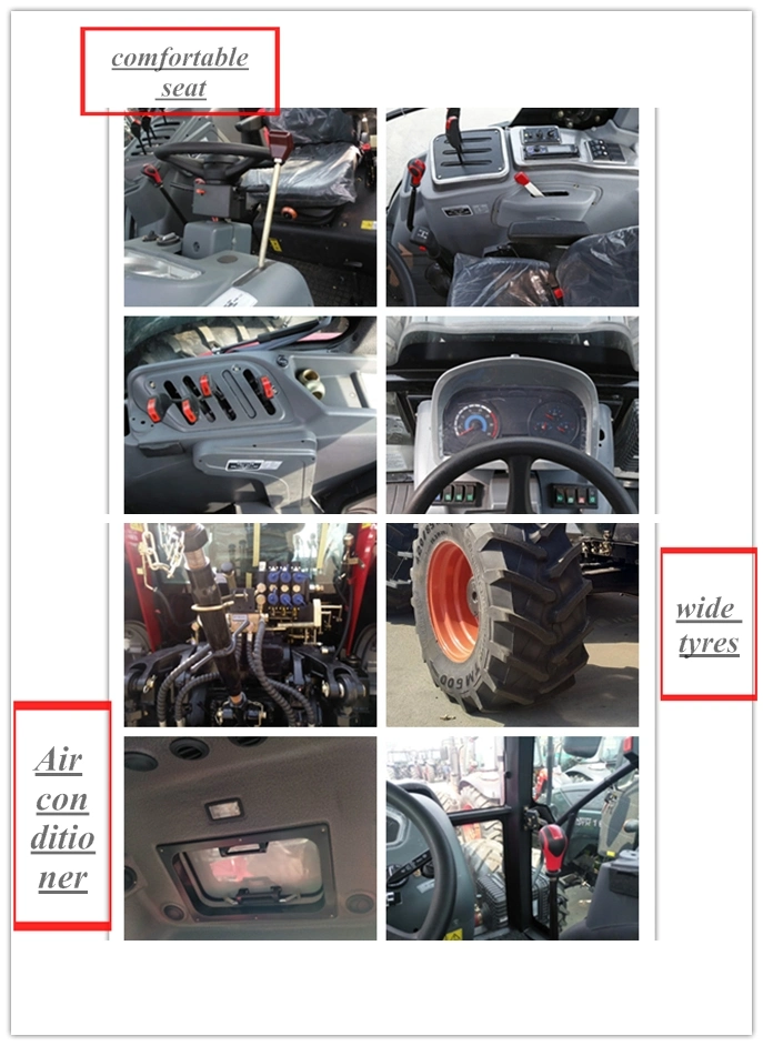 China Factory Supply Farm Machine 130 HP Agricultural Machinery, Farm Tractor, Th 1304 Tractor