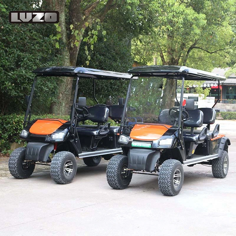 Chinese Manufacturer off Road 4 Seats Electric Golf Buggy for Tourist with CE Certification
