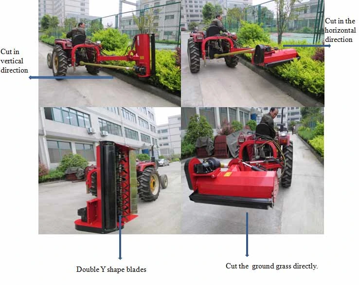 Europe Style Rotary Mower Lawn Mower Verge Flail Mower