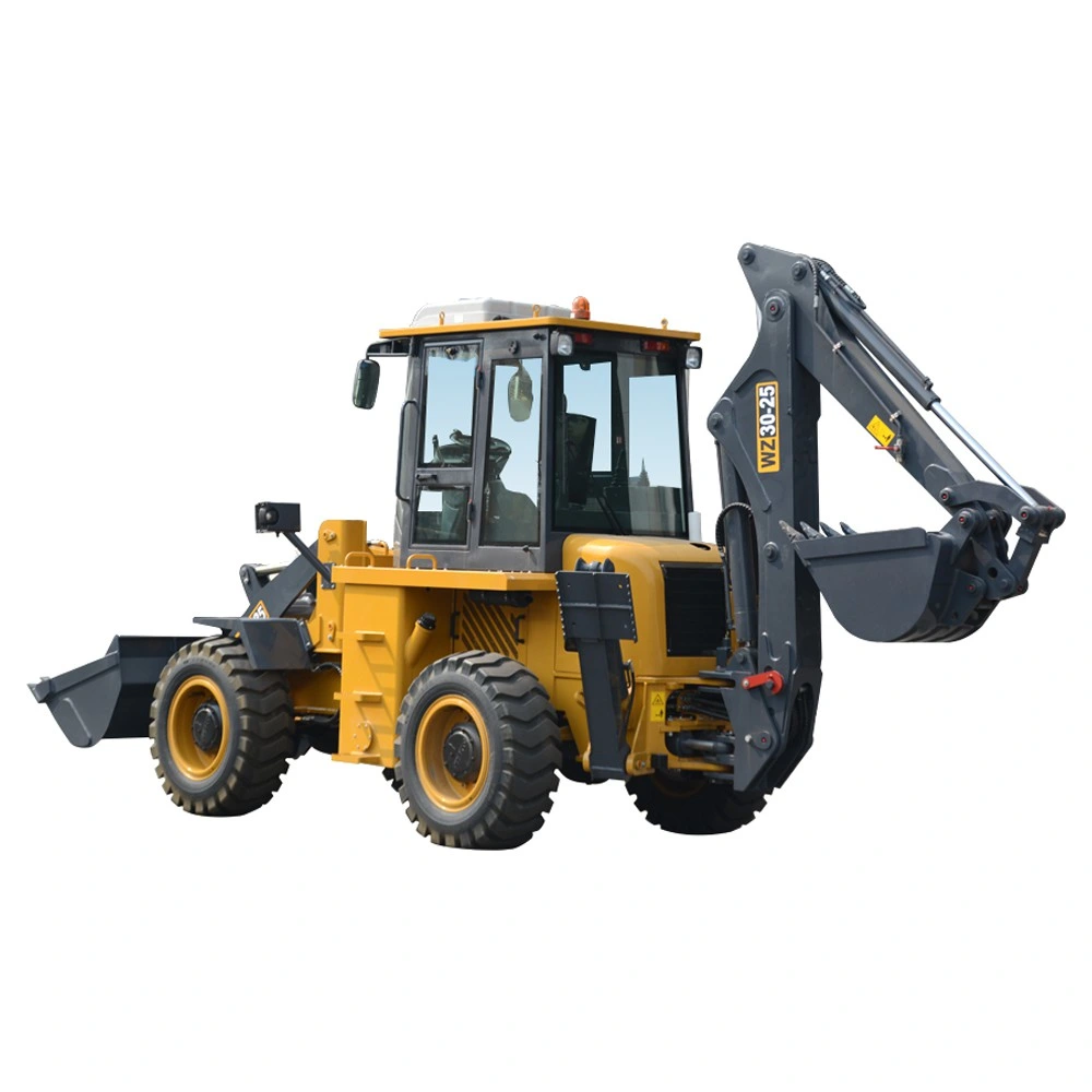 XCMG Compact Tractor with Front End Loader and Backhoe Wz30-25 Compact Backhoe Loader