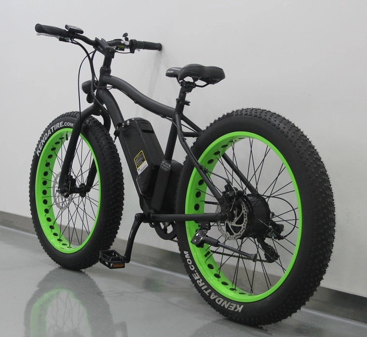 26inch Adjustable Seat 350W Fat Tire E Bike Pneumatic Electric Bicycle