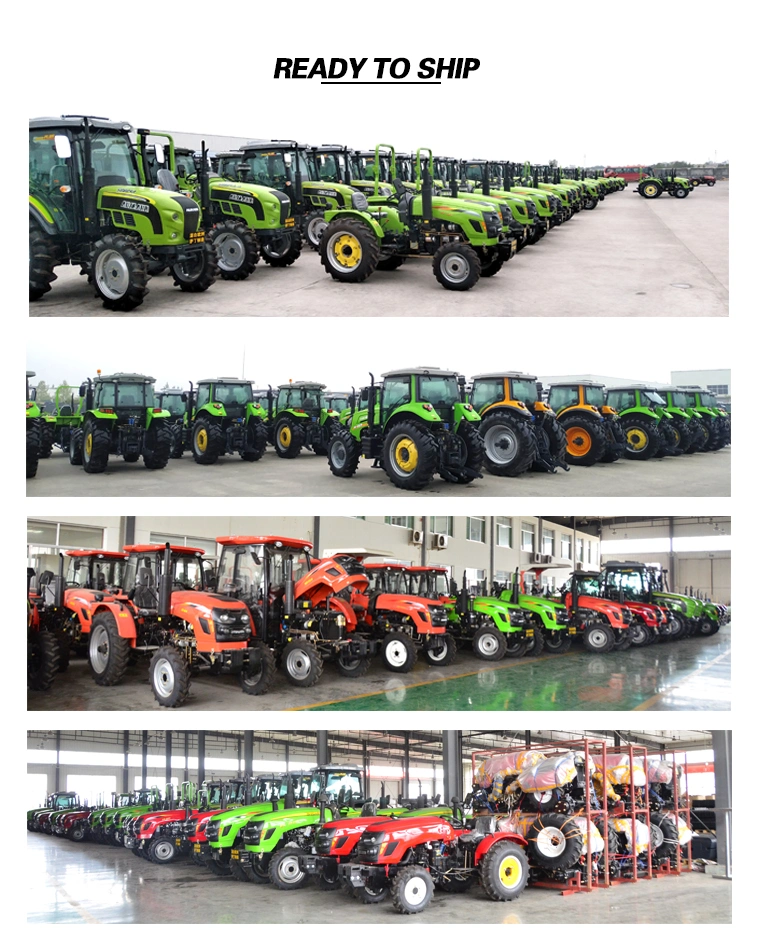 180HP 200HP Deutz-Fahr Farming Tractor, Synchromesh Tractors Powershift Tractor, Luk Clutch Tractor Grammar Seat Deutz Tractor Ploughing Tractor