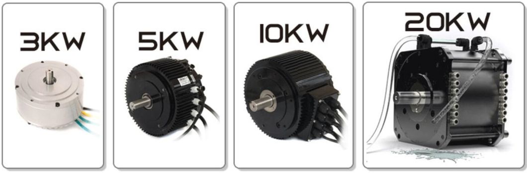 48V 3kw Brushless DC Motor for Lawn Mower ,electric Lawn Mower motor