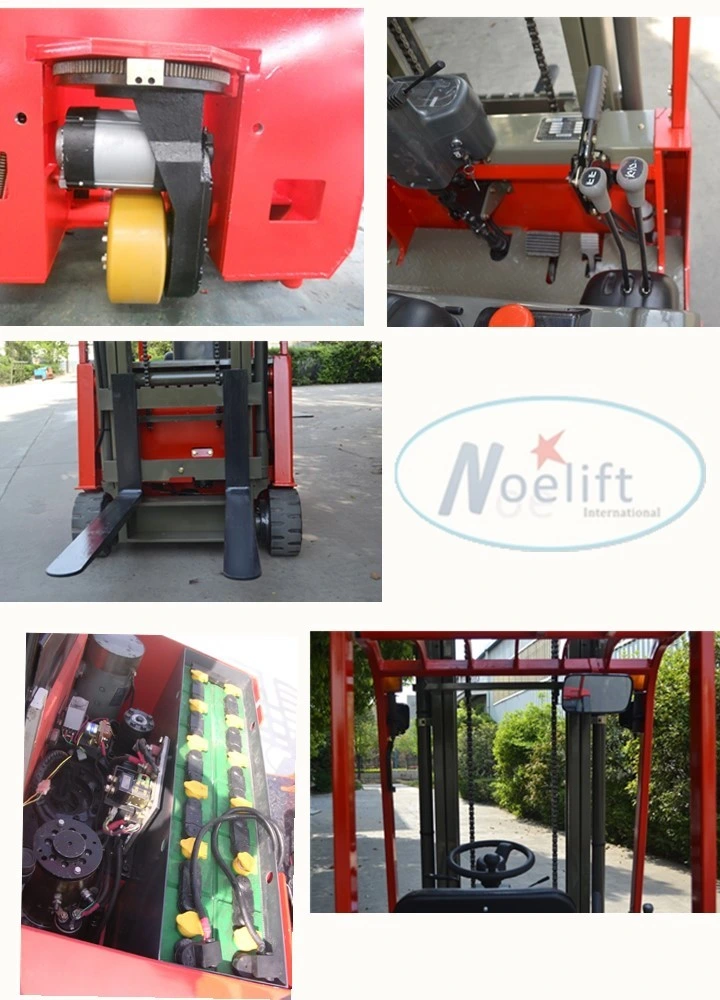 China Drive Seat Electric Forklift 1.0ton 1.5ton EPS