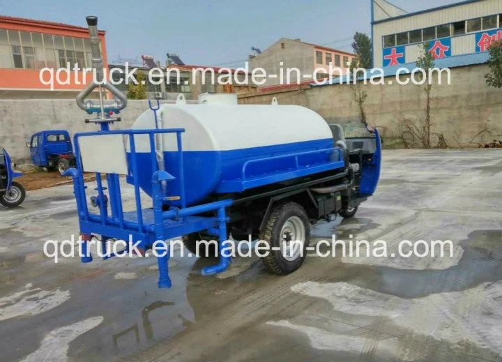 Sprinkler Truck Mini Economical Tricycle/ 3 wheeler tricycle water truck