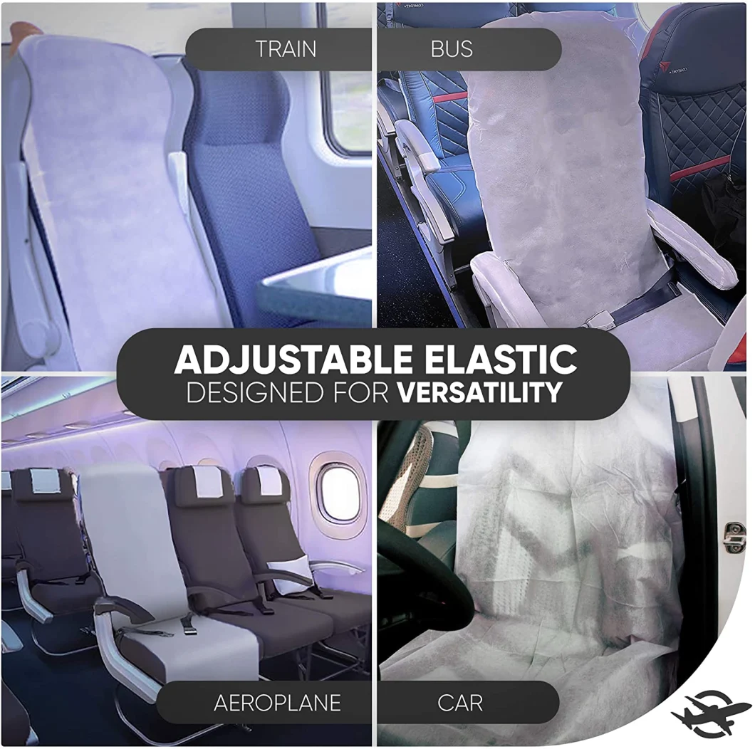 Disposable Seat Cover Car Airplane Seat Covers Train and Cruise Ship Disposable Seat Cover