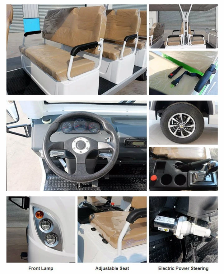 High Quality 8 Seats off Road Electric Sightseeing Buggy with Ce Certificate