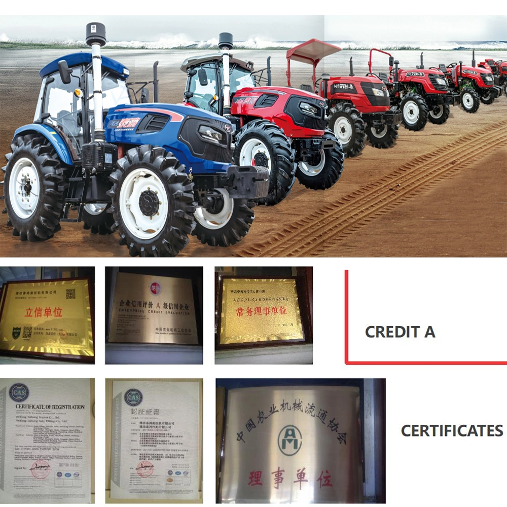 CE Certificated Agricultural Tractor 40 HP 45HP 50HP Lawn Mini Tractor Sale Tractor Match Loader