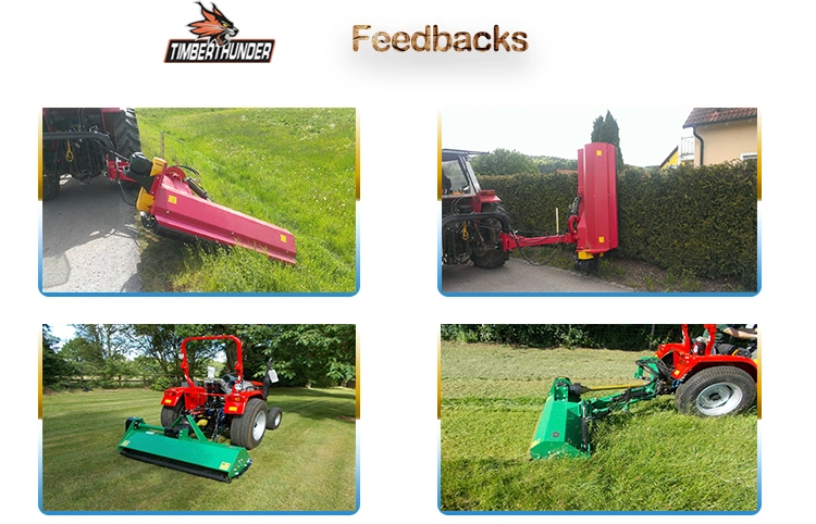 Grass Cutter Flail Mower, Flail Mulcher, Lawn Mower Farm Garden Tools Agriculture Mower with Ce