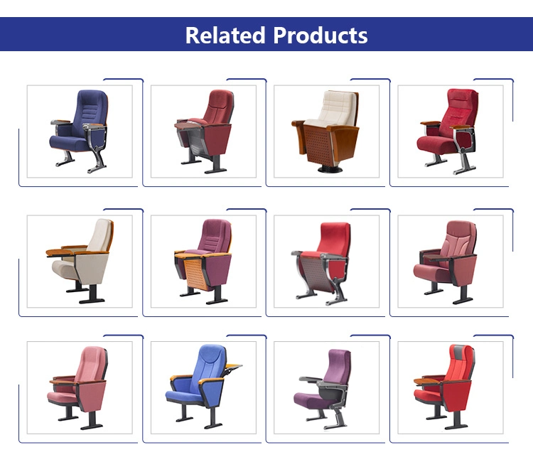 Commercial Furniture Comfortable Conference Seats Theater Auditorium Chair
