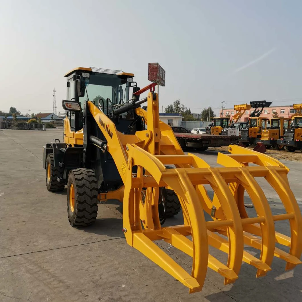 Customizable Gripper Tractor Front End Wheel Loader with Pilot Control