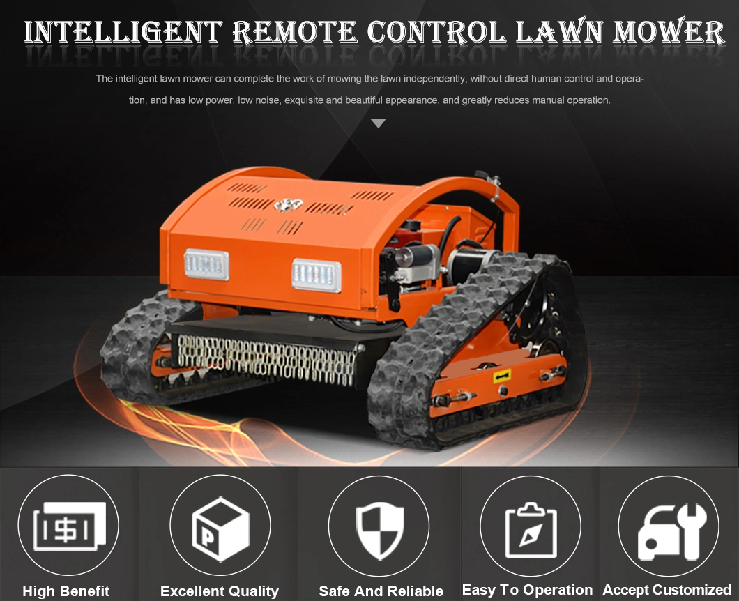 Upgraded Version Remote Control Lawn Mower Cordless Lawn Mower Mini Robot Lawn Mower with Parts Prices