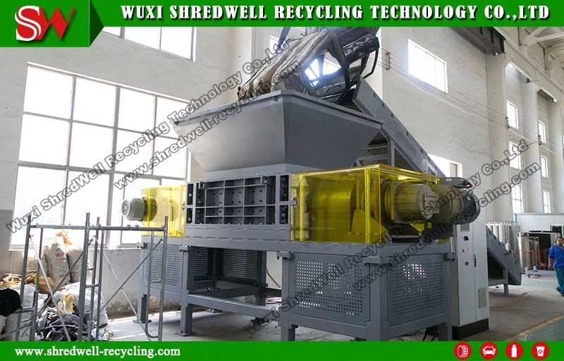 Used/Old Metal Shredd Machinery to Recycle Waste Metal Drum