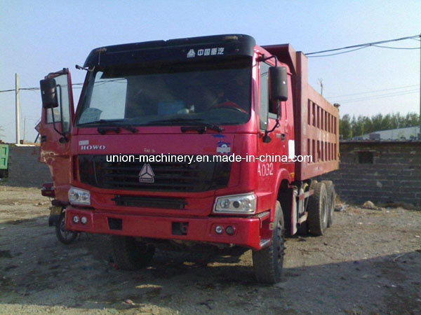 Used Dump Truck HOWO Heavy Truck Sinotruck Dump-Bucket-Style 6*4