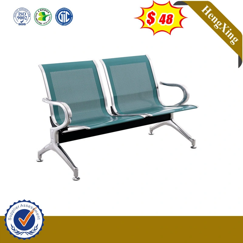Hot Sells Two Seats Waiting Metal Steel Public Chair