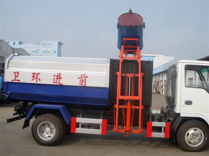 Dongfeng 4X2hydraulic Lifter Garbage Truck Hanging Bucket Garbage Truck