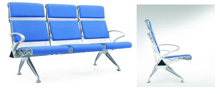 Low Back Waiting Lounge Seats with Headrest for Airport Terminal Passengers