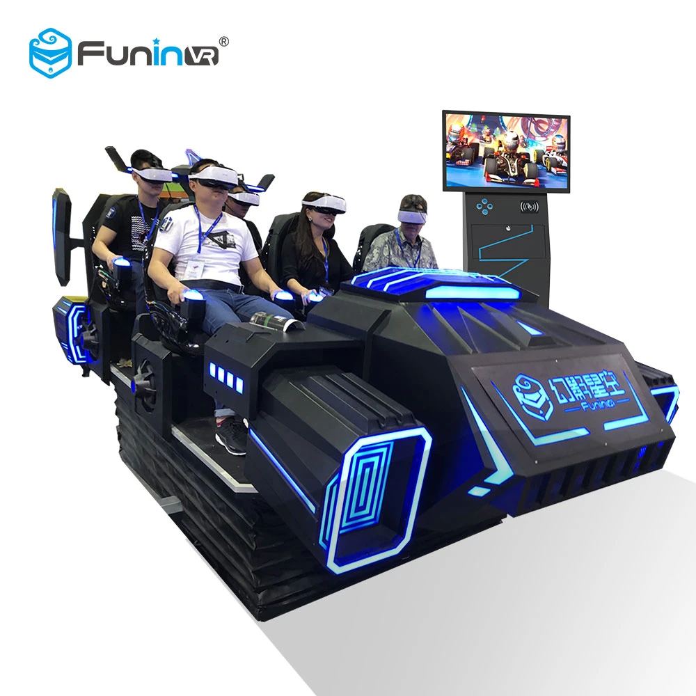 Virtual Reality Ride for Sale for Multiple Players 6 Seats