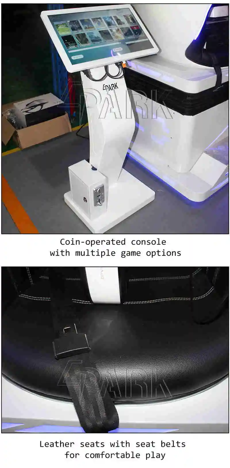 360 Degree Rotating 2 Seats 9d Vr Simulator Equipment Coin Amusemnent Game Machine