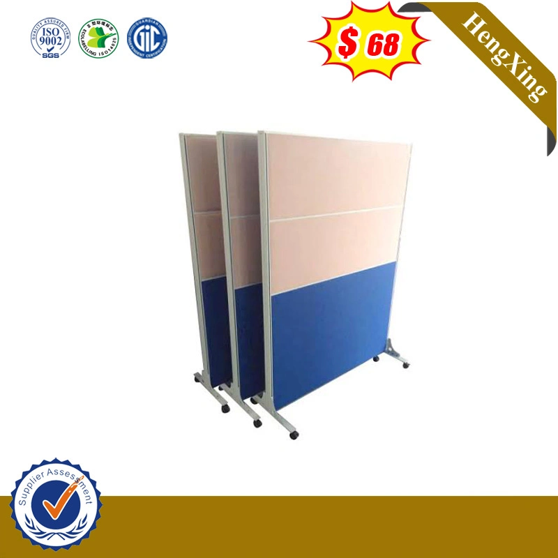 with Metal Structure Good Price 2 Seats Office Table Partition
