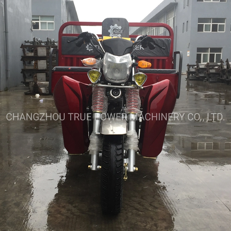 3 Wheeler Gasoline Cargo Tricycle with Passenger Seats
