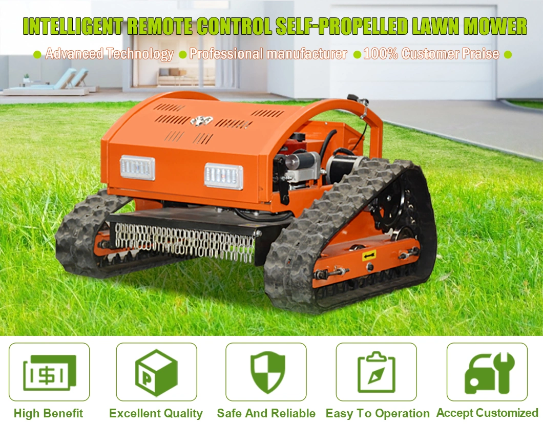 New Design Low Power Lawn Mower Robot Zero Turn Lawn Mower Clearing Fish Grass