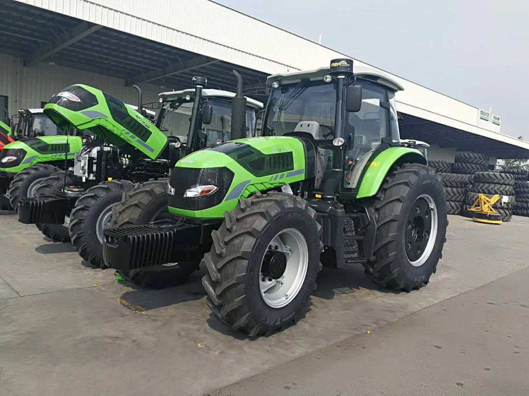 180HP Deutz-Fahr Farming Tractor, Synchromesh Tractors Powershift Tractor, Luk Clutch Tractor Grammar Seat Deutz Tractor Ploughing Tractor