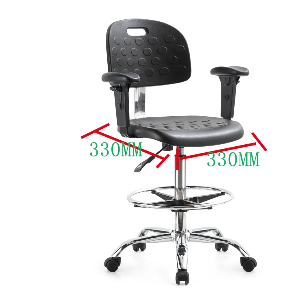 ESD Chair Anti Static Ergonomic Lab Chair with PU Seat