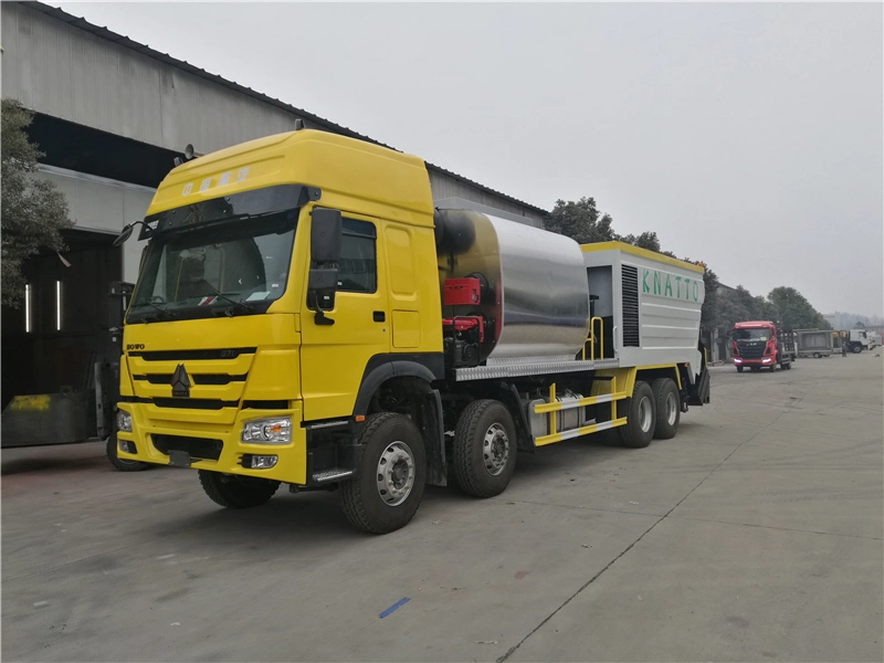 6t Intelligent Emulsion Heated Bitumen Sprayer Truck for Sale