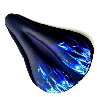 New Design Universal 3D Silicone Gel Pad Soft Thick MTB Bike Bicycle Saddle Cover Cycling Seat Cushion Bike Riding Seat Cover
