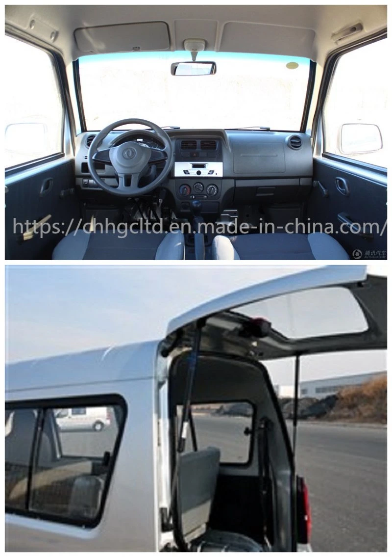 7 Seats Economical Manual Commercial Van Gasoline Bus