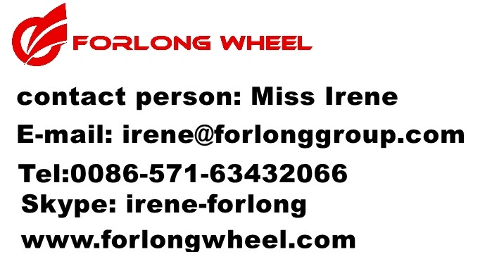 Forlong Steel Wheel Rim 2.1X4 6205 Zz Tire 4.00-4 for Riding / Stand on Mowers