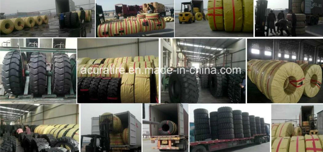 Anti-Static Solid Forklift Tire Heavy Duty Forklift Rim Tire (41X14-20)