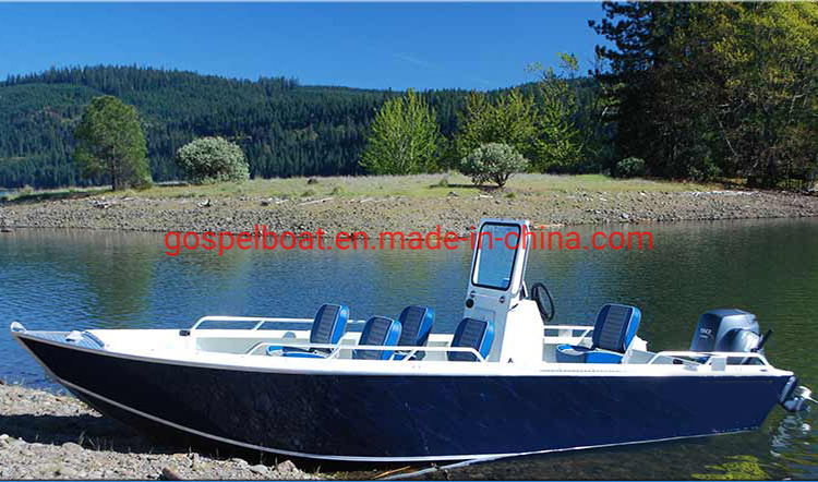 7.5m Aluminium Centre Console Fishing Boat with 4 Passenger Seats