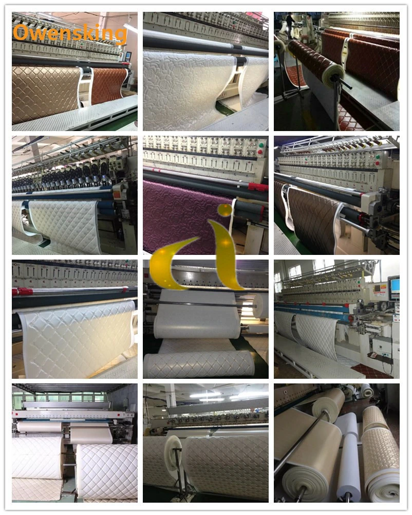 PU PVC Artificial Leather with Sofa, Car Seats, Furnitures, Chairs, Decoration, Embroidery Leather