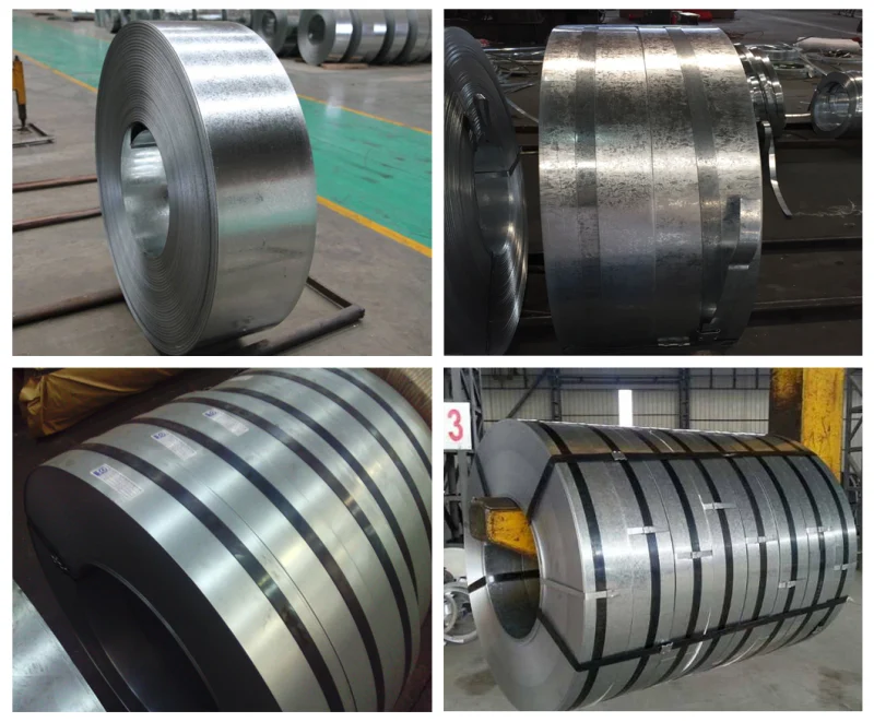 Packing Bands Usage Dx51d Z120g Zinc Coated Galvanized Steel Strip
