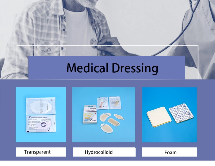 Custom Advanced Wound Care Dressing Hydrocolloid Foam Dressing