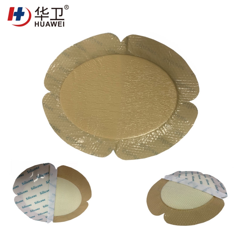 Wound Dressing Silicon Wound Dressing Breathable Medical Adhesive Dressing