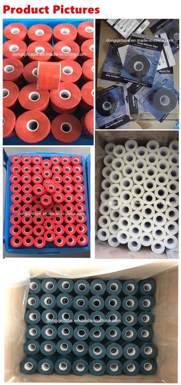 Factory of Waterproof Tape for Leaking Pipes Silicone Rubber Tape