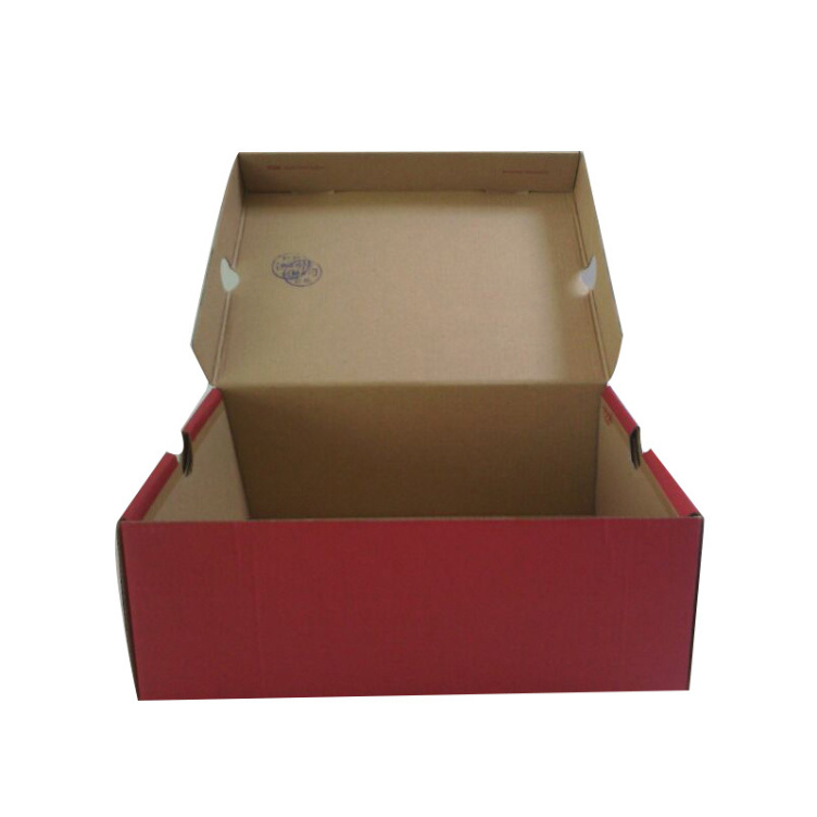 Custom Printed Color High-Grade Corrugated Transport Shoe Packaging Paper Box