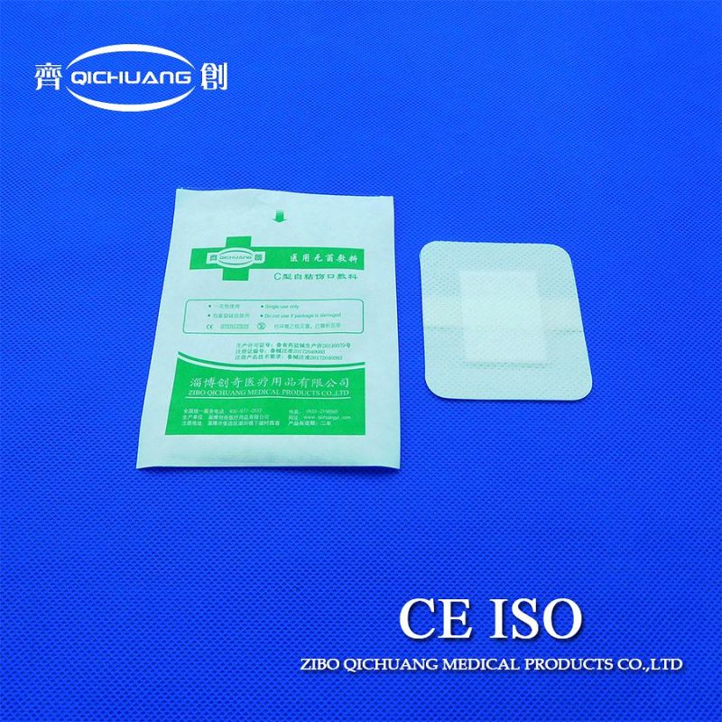 Adhesive Wound Dressing with Absorbant Pad for Different Size Wound