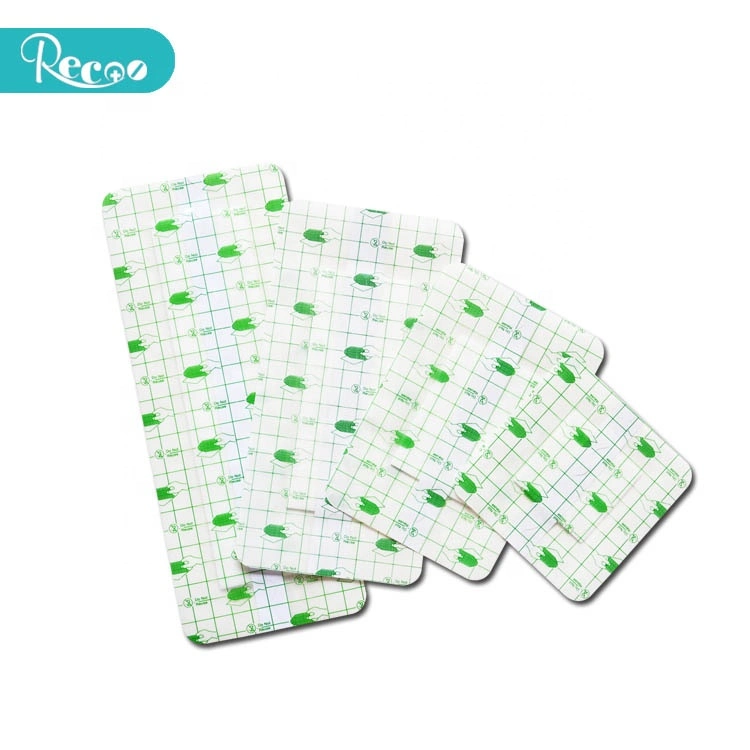 China Factory Transparent Wound Dressing Sterile Hypoallergenic Waterproof PU Dressing