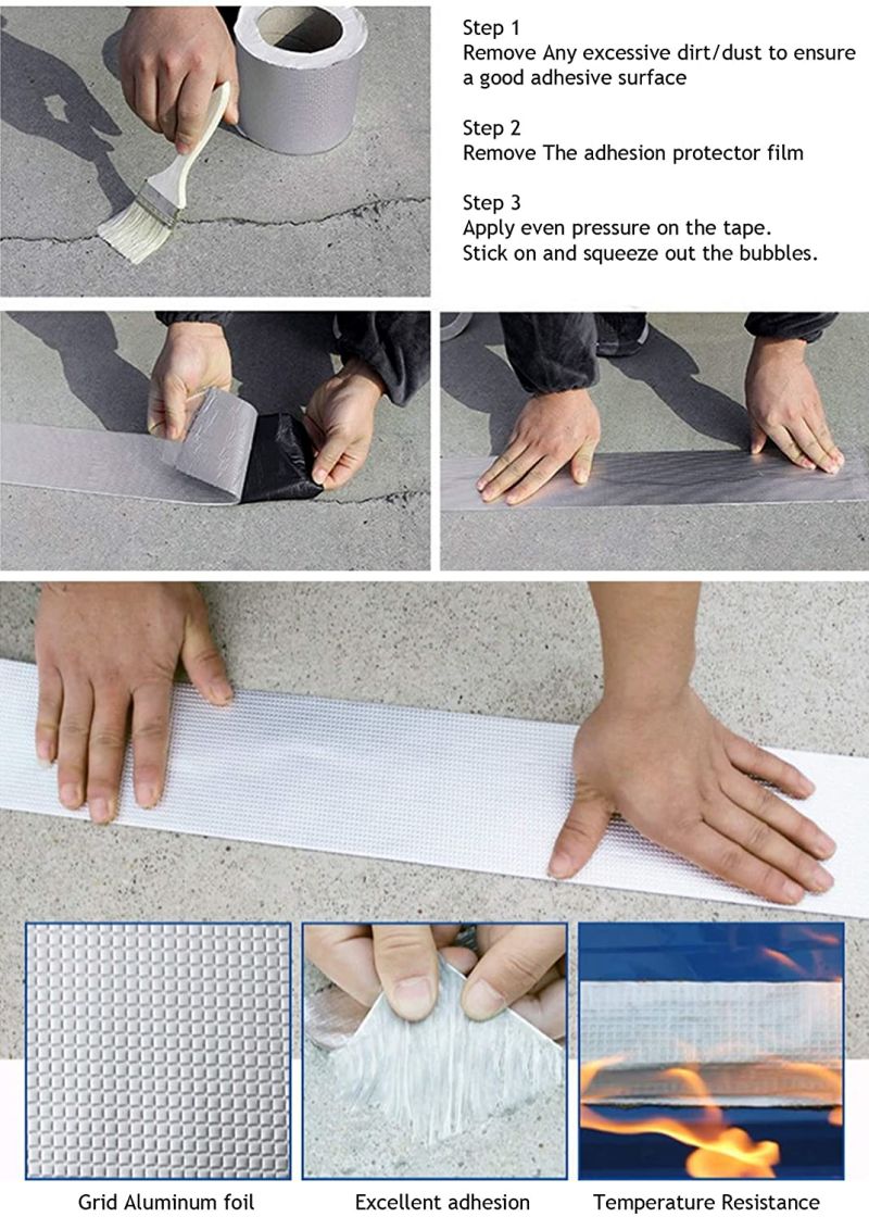 Insulating Glass Butyl Tape Adhesive Tape Film Paper