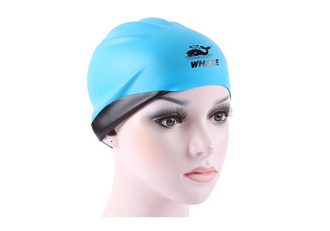 100% Silicone Swim Cap Custom Logo Waterproof Swimming Cap FDA Approved Swimming Gear