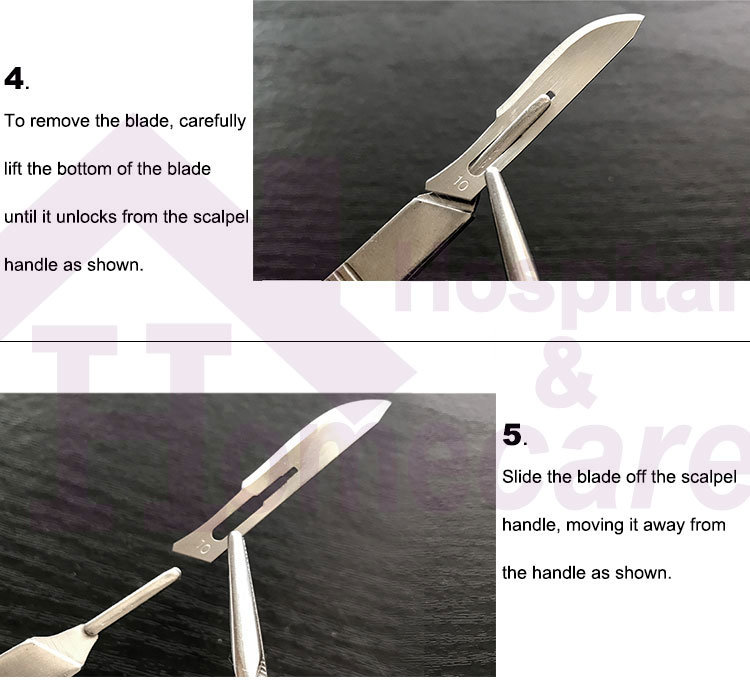 Ce ISO Approved Carbon Steel Surgical Blades High Quality Stainless Steel Surgical Blades