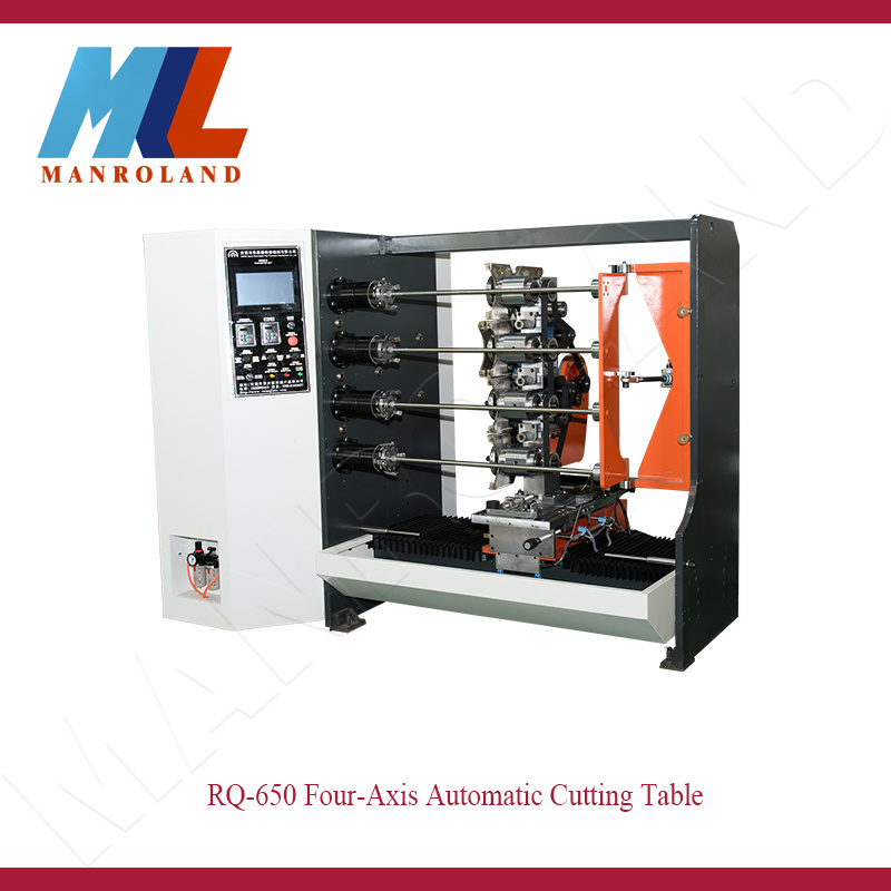 Rq-650 Non-Adhesive Products, Roll Paper, Four-Axis Automatic Cutting Machine.